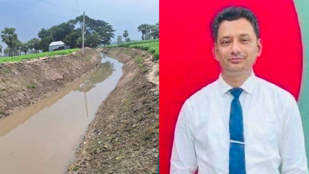 খাল খনন শেষে সরকারি কোষাগারে ৭৩ লাখ টাকা ফেরত দিলো ইউএনও