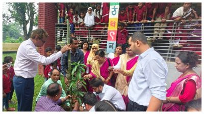 জাতীয় প্রাথমিক শিক্ষা পদক-২০২৬ উপলক্ষে ঠাকুরগাঁওয়ে বৃক্ষরোপণ কর্মসূচি