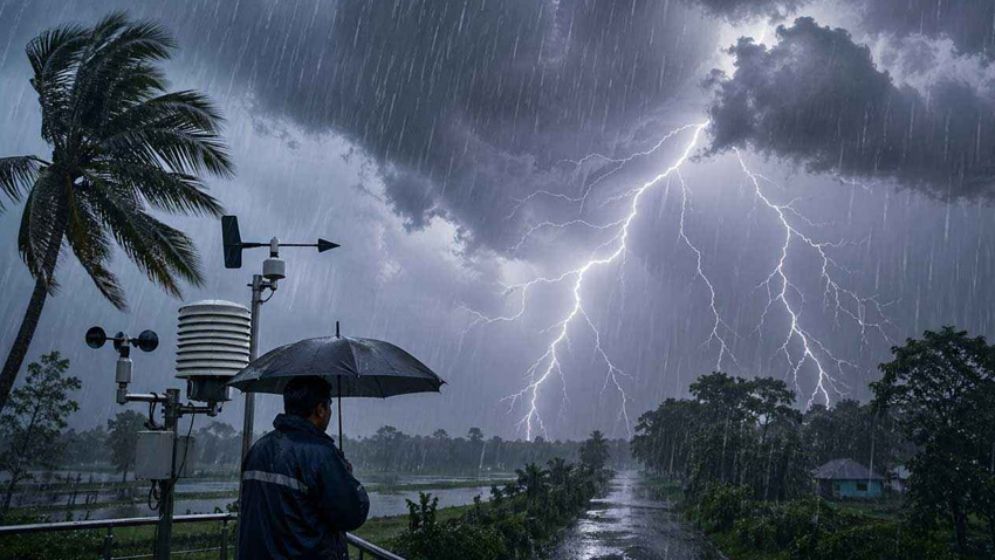 দুপুরের মধ্যে ৮ জেলায় বজ্রবৃষ্টির শঙ্কা, নদীবন্দরে সতর্ক সংকেত