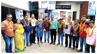 খুলনা সাংবাদিক ইউনিয়ন নির্বাচনে সভাপতি কাজল, সম্পাদক বিমল সাহা