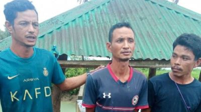 টেকনাফে অনুপ্রবেশের সময় আটক ৩ মিয়ানমার নাগরিক