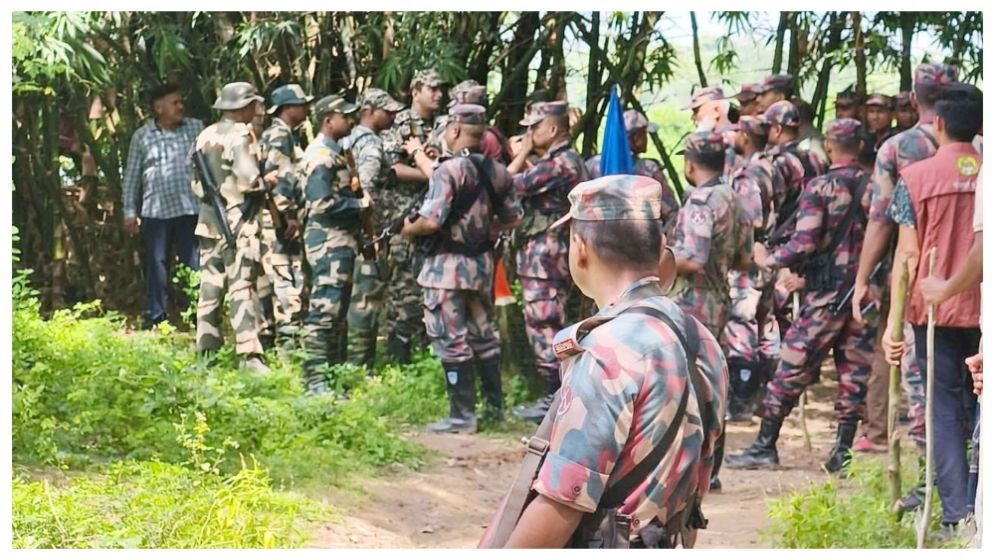 দিনাজপুরের বিরামপুরে ৯ ভারতীয় নাগরিককে পুশ-ইনের চেষ্টা ব্যর্থ করল বিজিবি
