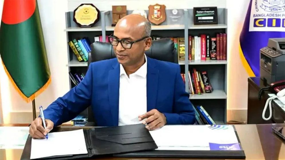সিআইডির নতুন প্রধান ব্যারিস্টার মোশাররফ হোছাইন