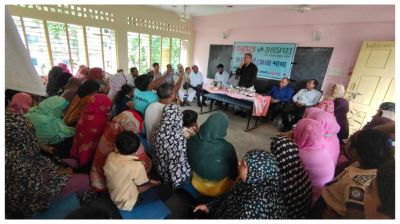 রাজবাড়ীতে বসুন্ধরা শুভসংঘের উদ্যোগে হাম ও ডেঙ্গু প্রতিরোধে সচেতনতামূলক সভা