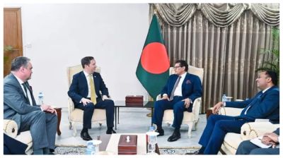 পররাষ্ট্রমন্ত্রীর সঙ্গে বৈঠক করলেন যুক্তরাষ্ট্রের বিশেষ দূত সার্জিও গর