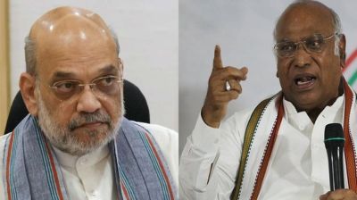 অমিত শাহকে টেনেহিঁচড়ে বের করার হুঁশিয়ারি কংগ্রেস প্রধানের