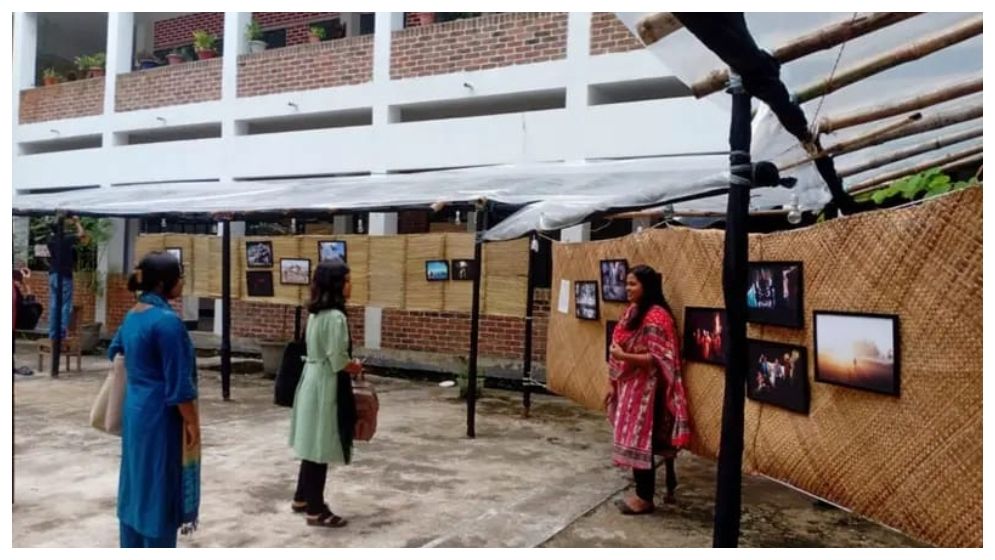 শাবিপ্রবিতে আন্তর্জাতিক আলোকচিত্র প্রদর্শনী শুরু