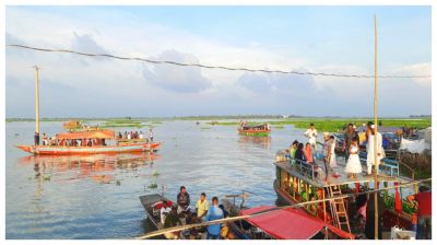 বর্ষায় রূপের জোয়ার, সংকটে অস্তিত্ব: কেমন আছে চলনবিল?