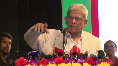 হাসিনার ভাষায় কথা বলছে বিরোধীরা, সরকারকে কাজ করতে দিন: মির্জা ফখরুল