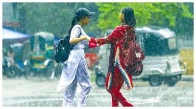 সাগরে লঘুচাপ, দেশজুড়ে বৃষ্টির আভাস