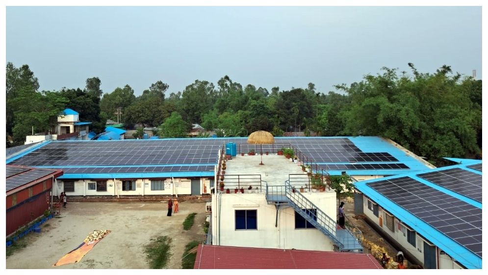 সৌরবিদ্যুতে চলছে কারখানা, উদ্বৃত্ত বিদ্যুৎ যাচ্ছে জাতীয় গ্রিডে