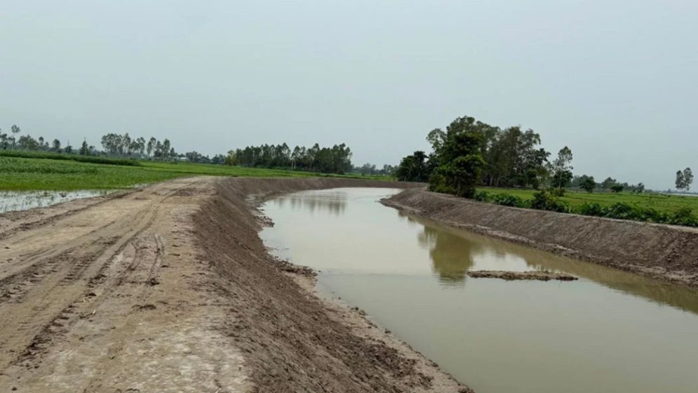 শেরপুরে খাল খনন শেষে ৬৮ লাখ টাকা সরকারি কোষাগারে ফেরত