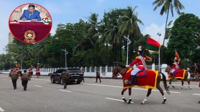 বঙ্গভবন থেকে আনুষ্ঠানিক বিদায় নিলেন অস্থায়ী রাষ্ট্রপতি হাফিজ উদ্দিন