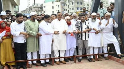 কামরাঙ্গীরচর লোহার ব্রিজ সংস্কার শেষে খুলে দিল ডিএসসিসি