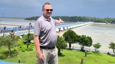 তিস্তা ব্যারেজ পরিদর্শনে মার্কিন রাষ্ট্রদূত ক্রিস্টেনসেন