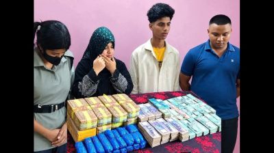 কক্সবাজারে পুলিশ কর্মকর্তার বাসা থেকে ৯০ হাজার ইয়াবা ও নগদ টাকাসহ আটক ৩