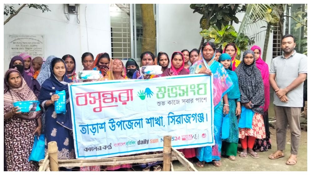 তাড়াশে ঋতুকালীন স্বাস্থ্যবিধি নিয়ে সচেতনতামূলক সভা