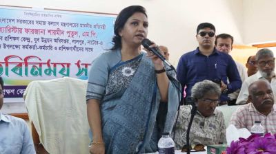 ফ্যাসিবাদকে মাথা তুলে দাঁড়াতে দেওয়া হবে না: প্রতিমন্ত্রী পুতুল