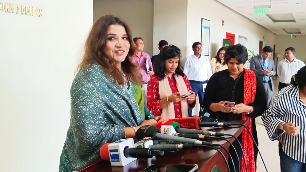 সাজাপ্রাপ্ত আসামিদের দেশে ফিরিয়ে আনা একটি চলমান প্রক্রিয়া: শামা ওবায়েদ