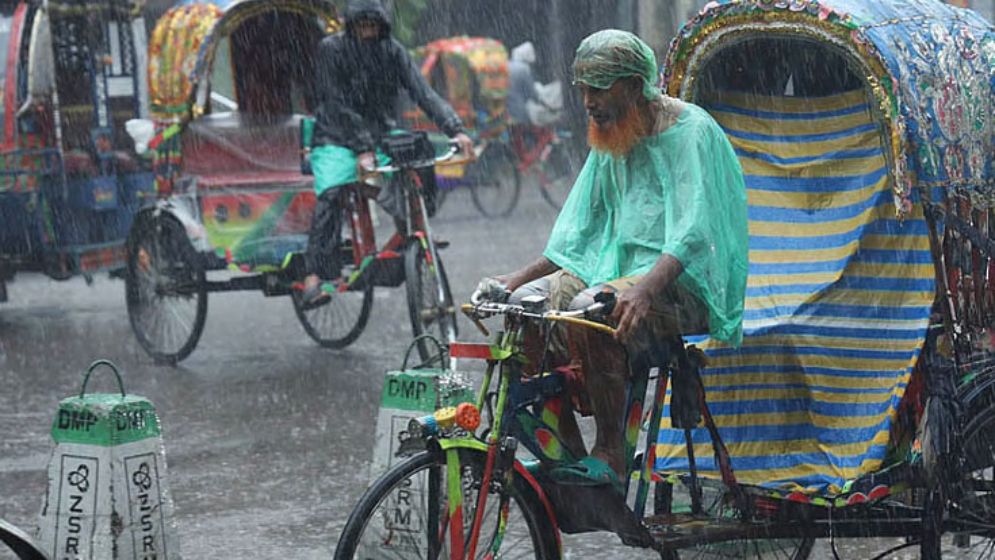 ঢাকাসহ ৭ বিভাগে বজ্রসহ বৃষ্টির পূর্বাভাস