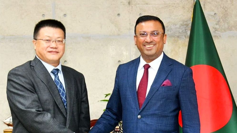 চীনের বিদায়ী রাষ্ট্রদূতের সঙ্গে পররাষ্ট্র প্রতিমন্ত্রীর সাক্ষাৎ