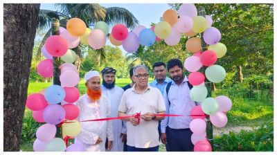 হালুয়াঘাটে শুভসংঘ স্কুলে নতুন পাঠাগারের উদ্বোধন