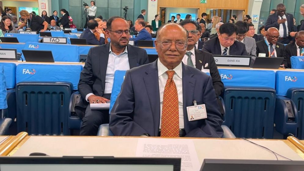 পরিবেশ ও জনস্বাস্থ্যকে পৃথকভাবে দেখার সুযোগ নেই: এফএও সম্মেলনে পরিবেশমন্ত্রী