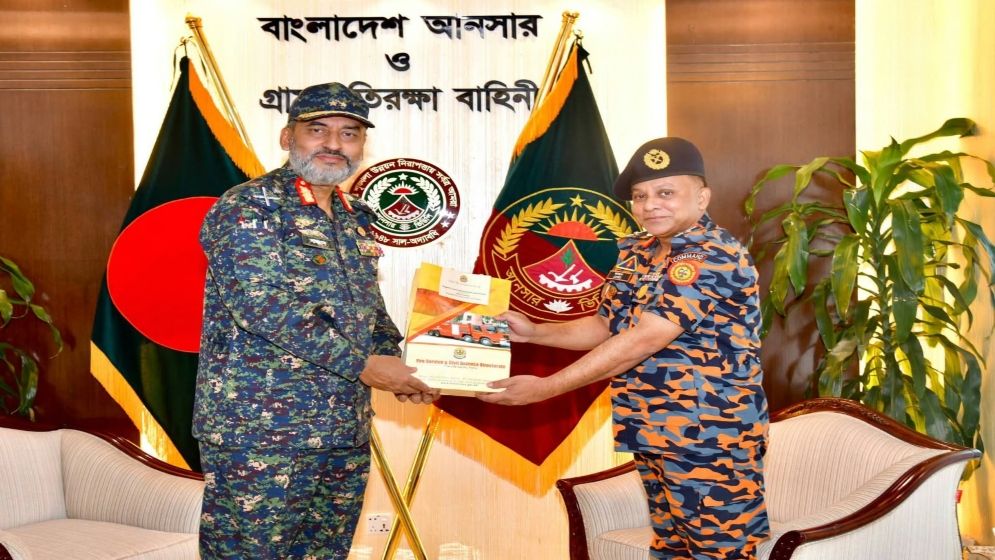 দুর্যোগ মোকাবিলায় আনসার ও ফায়ার সার্ভিসের যৌথ মহাপরিকল্পনা