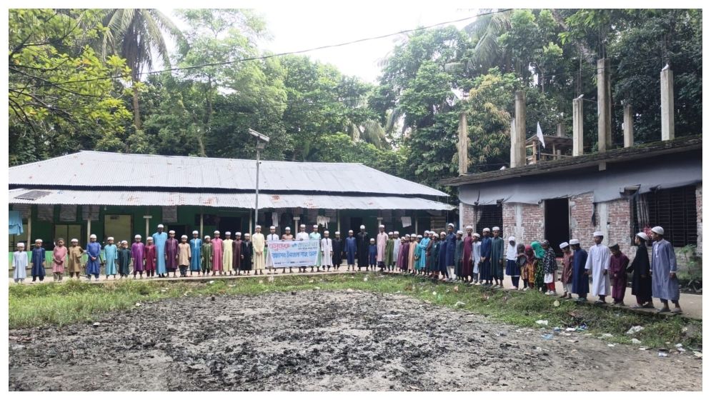 চরফ্যাশনে হেফজখানা শিক্ষার্থীদের স্বাস্থ্য সচেতন করল বসুন্ধরা শুভসংঘ