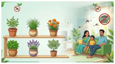 মশা তাড়াতে ঘরে রাখুন ৬ গাছ