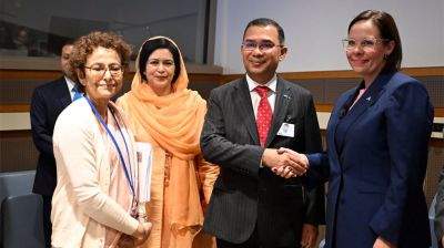 সুইডেনের পররাষ্ট্রমন্ত্রীর সঙ্গে প্রধানমন্ত্রী তারেক রহমানের বৈঠক