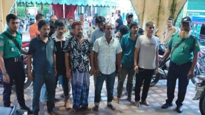 বরিশালে গোপন বৈঠক থেকে নিষিদ্ধ আ. লীগের ১২ নেতাকর্মী আটক