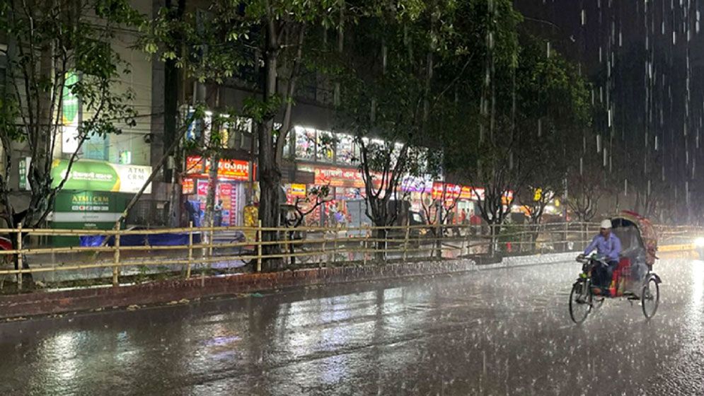 টানা ৫ দিন দেশের বিভিন্ন অঞ্চলে বৃষ্টি ও ভারী বর্ষণের আভাস