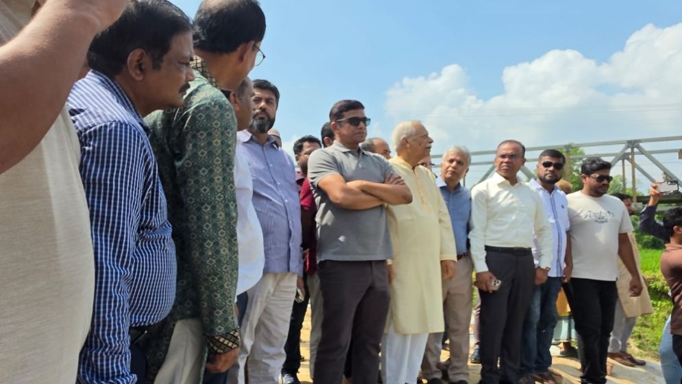 প্রধানমন্ত্রীর ফেনী সফরের প্রস্তুতি পরিদর্শন করলেন পানি সম্পদ প্রতিমন্ত্রী