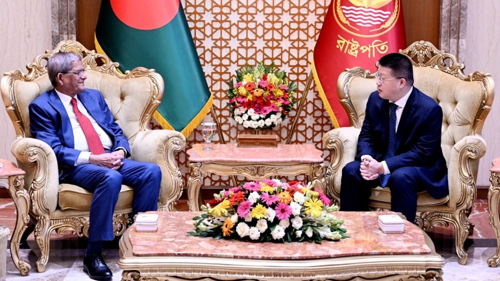 বিনিয়োগ ও রোহিঙ্গা প্রত্যাবাসনে চীনের সহযোগিতা চাইলেন রাষ্ট্রপতি