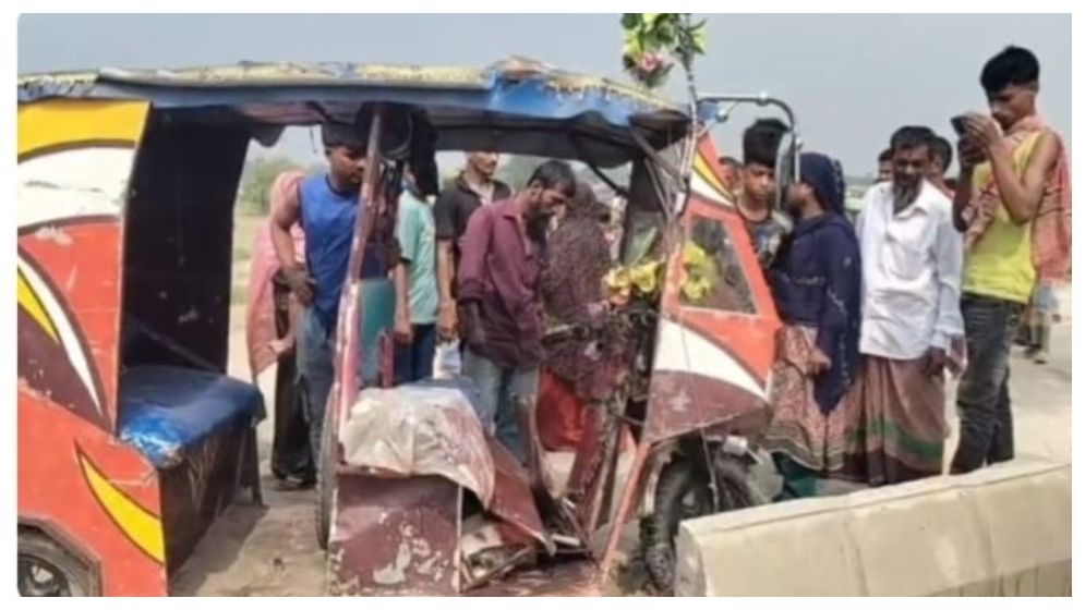 ব্রাহ্মণবাড়িয়ায় সড়ক দুর্ঘটনায় অটোরিকশা চালক নিহত