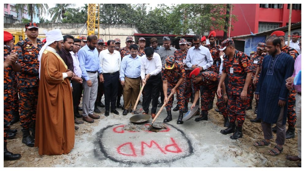 মিরপুরে ফায়ার সার্ভিসের ১২ তলা আবাসিক ভবনের উদ্বোধন
