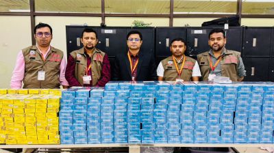 শাহজালালে তিন যাত্রীর ব্যাগে ৬৩১ কার্টন বিদেশি সিগারেট