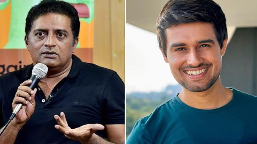 এসআইআরের বিরুদ্ধে বেঙ্গালুরুর বিক্ষোভে ধ্রুব রাঠি ও প্রকাশ রাজ