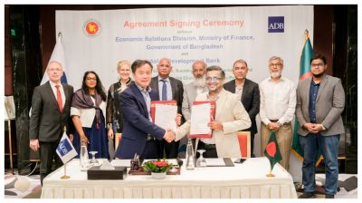 দুর্যোগ-সহনশীল আবাসনে পিকেএসএফ-এডিবির ১০ কোটি ডলারের চুক্তি সই