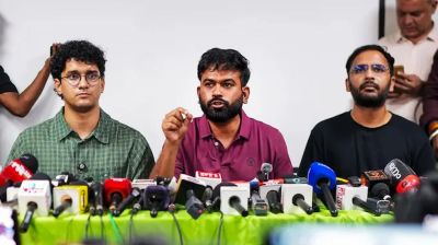 সিজেপি বিক্ষোভ: অভিজিৎ দীপকেসহ ৩ নেতা মুক্ত