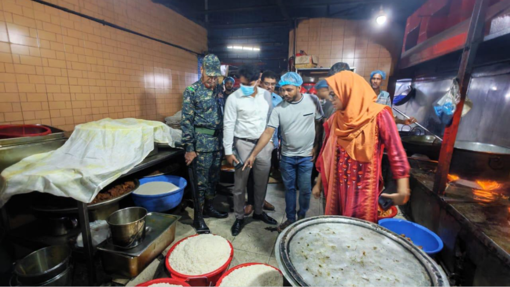 মতিঝিলের হিরাঝিল হোটেলকে ৩ লাখ টাকা জরিমানা