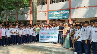 মণিরামপুরে যক্ষ্মা প্রতিরোধে বসুন্ধরা শুভসংঘের সচেতনতা সভা