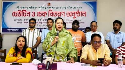 ফরিদপুরে নদীভাঙন ও অগ্নিকাণ্ডে ক্ষতিগ্রস্তদের পাশে নায়াব ইউসুফ