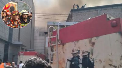 টঙ্গীতে ড্রাগ ইন্টারন্যাশনালের আগুন নিয়ন্ত্রণে