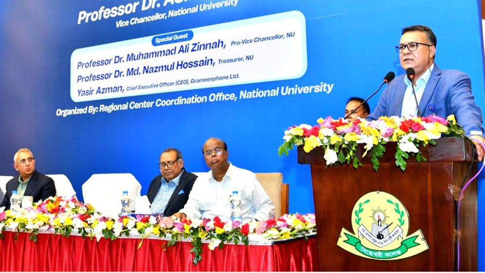 জাতীয় বিশ্ববিদ্যালয়ের ৮৭ শতাংশ শিক্ষার্থী কর্মরত: উপাচার্য