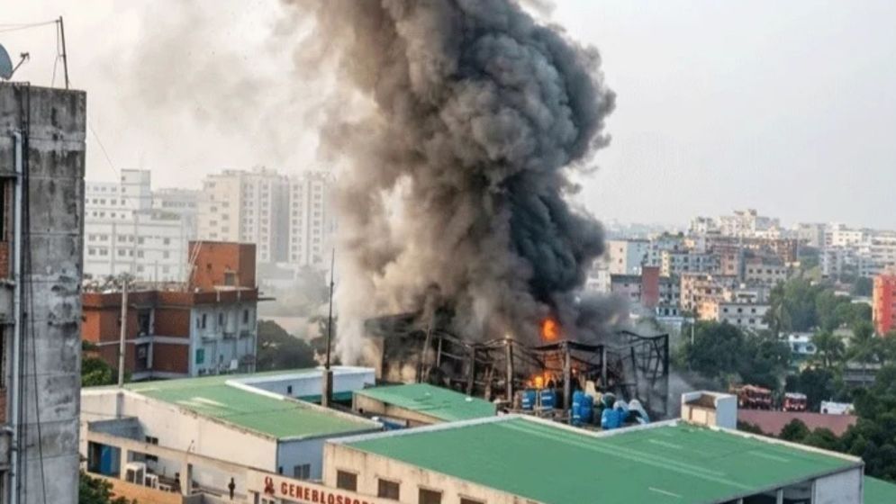 কালিয়াকৈরে ইবনে সিনা ফার্মাসিউটিক্যালসে আগুন