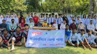 ময়মনসিংহ আইডিয়াল কলেজে প্রীতি ফুটবল ম্যাচ অনুষ্ঠিত