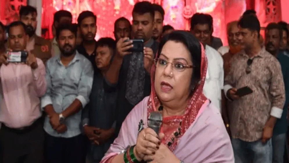 মানিকগঞ্জে পূজামণ্ডপ পরিদর্শন, সম্প্রীতির আহ্বান খাদ্যমন্ত্রীর