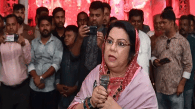 মানিকগঞ্জে পূজামণ্ডপ পরিদর্শন, সম্প্রীতির আহ্বান খাদ্যমন্ত্রীর